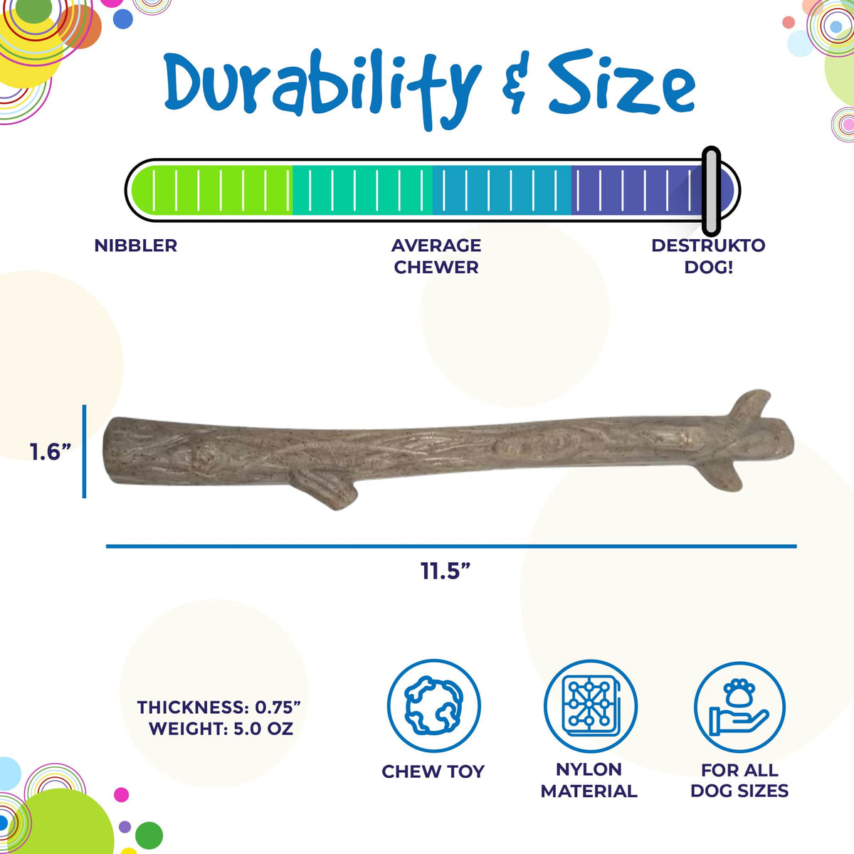 Durable Nylon Chew Stick