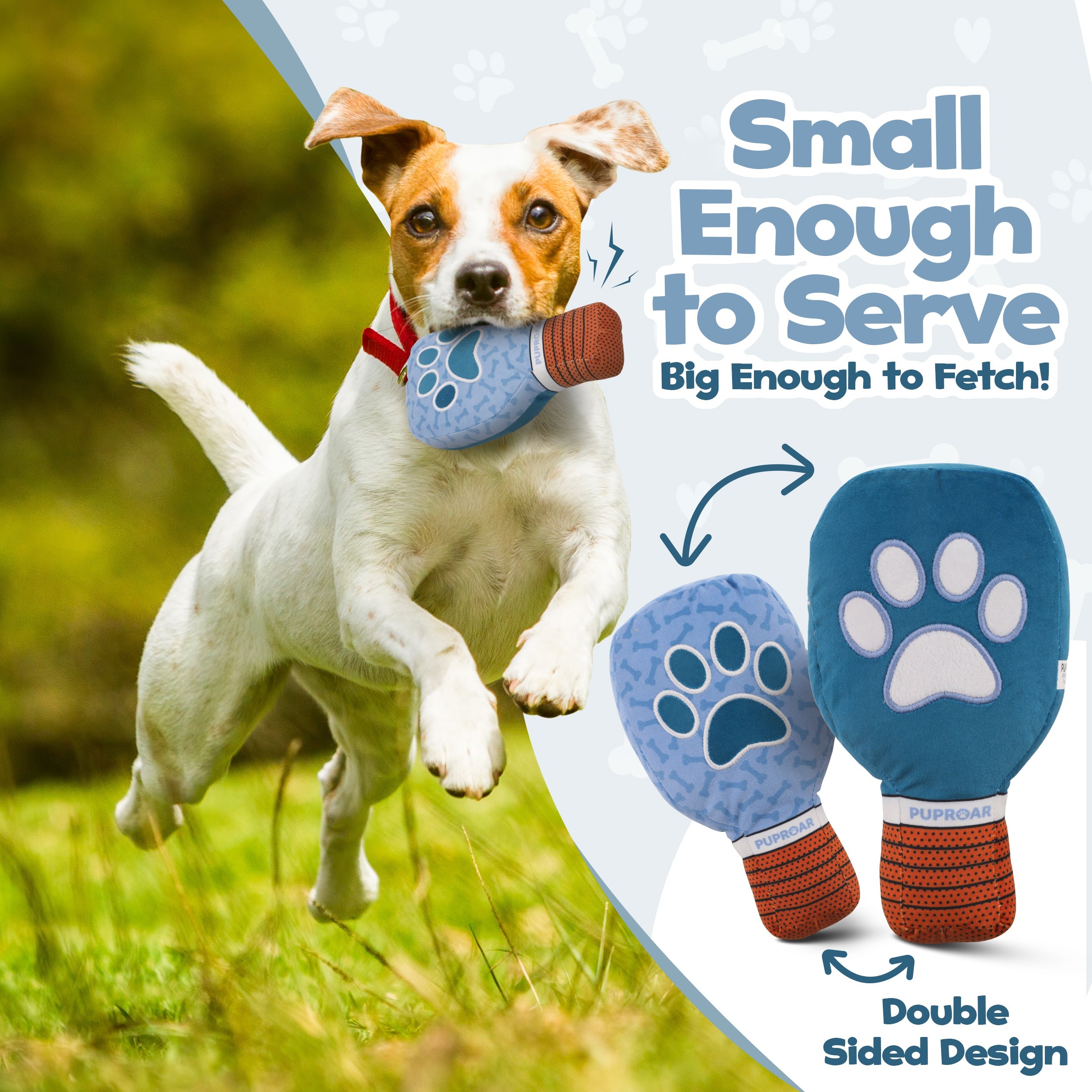 Pickleball Squeaky Dog Toy