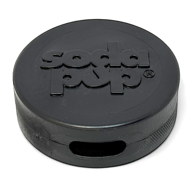 Hockey Puck Bully Stick Holder & Chew Toy