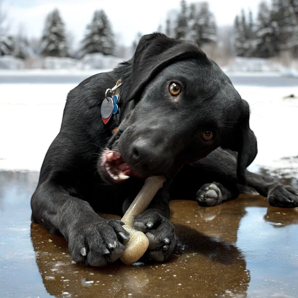 Hockey Stick Nylon Chew Toy