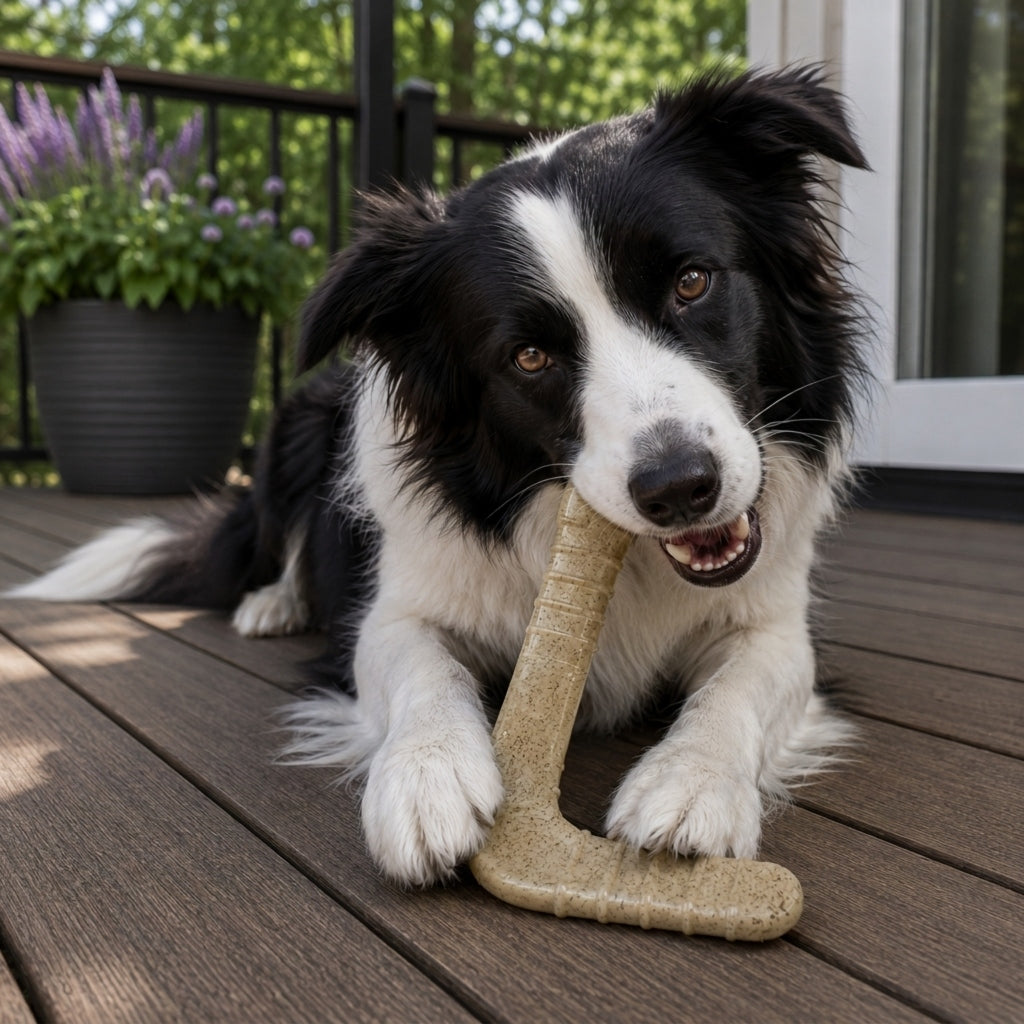 Hockey Stick Nylon Chew Toy