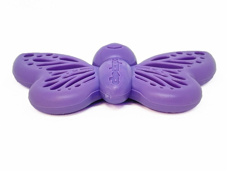 Butterfly Nylon Chew & Enrichment Toy | 2-in-1 for Aggressive Chewers | SodaPup