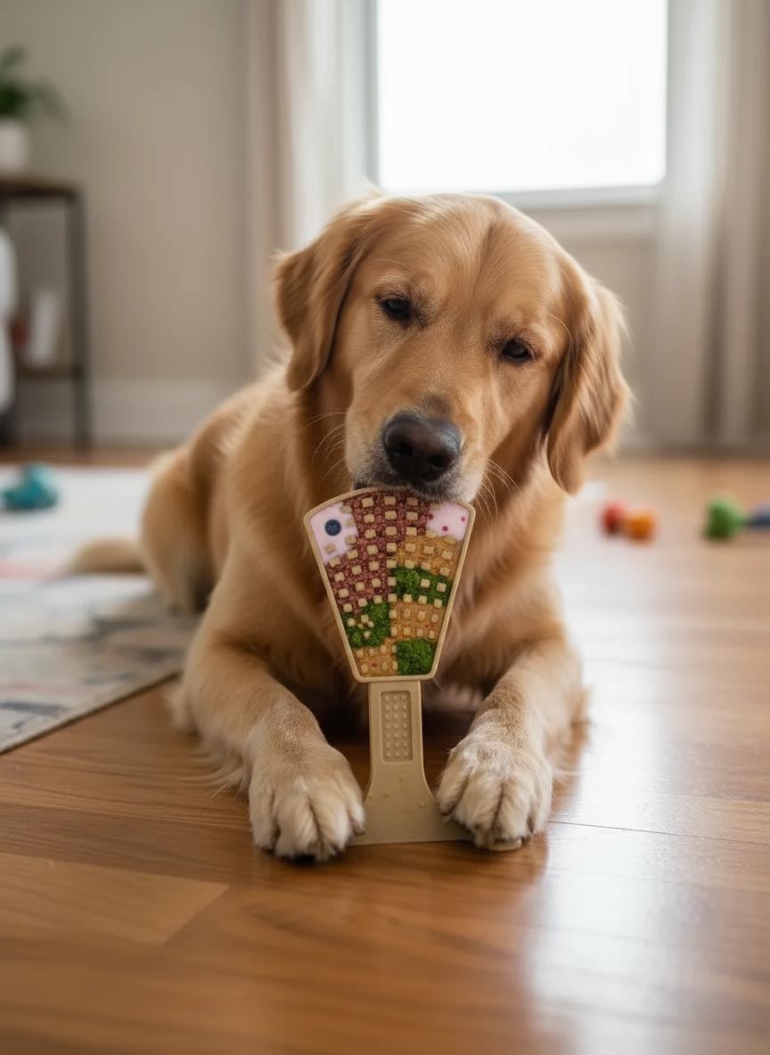 Waffle Tower Nylon Chew & Enrichment Toy