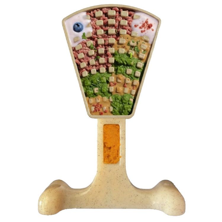 Waffle Tower Nylon Chew & Enrichment Toy